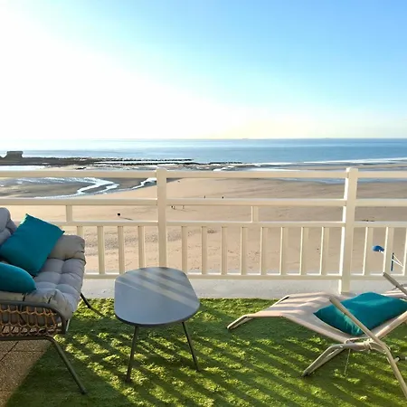 Le Nid Marin Face Avec Terrasse Apartamento Le Portel