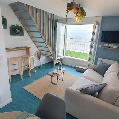 Le Nid Marin Face Avec Terrasse Apartamento *